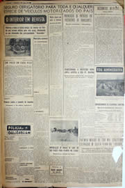 Página do jornal Unitário de abril de 1952