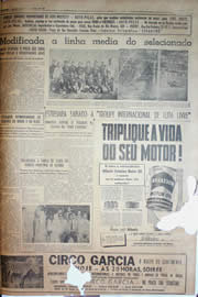 Página do jornal Unitário de abril de 1952