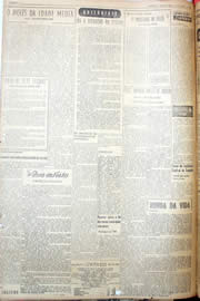 Página do jornal Unitário de abril de 1952