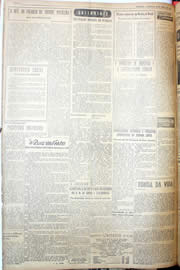 Página do jornal Unitário de abril de 1952