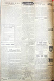 Página do jornal Unitário de abril de 1952