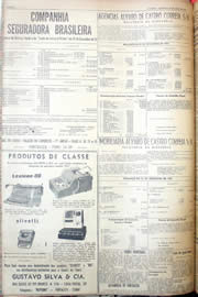 Página do jornal Unitário de abril de 1952
