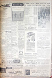 Página do jornal Unitário de abril de 1952