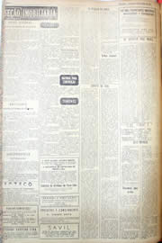 Página do jornal Unitário de abril de 1952