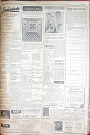 Página do jornal Unitário de abril de 1952