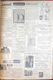 Página do jornal Unitário de maio de 1952