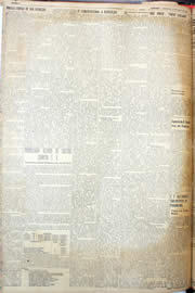 Página do jornal Unitário de maio de 1952