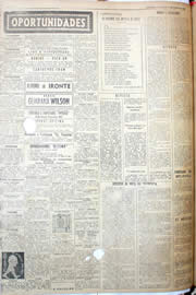 Página do jornal Unitário de junho de 1952