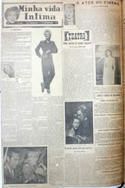 Página do jornal Unitário de junho de 1952