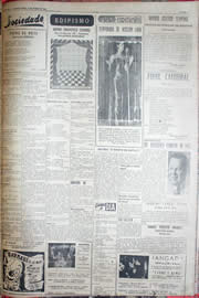 Página do jornal Unitário de junho de 1952