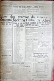 Página do jornal Unitário de junho de 1952