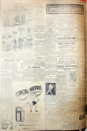 Página do jornal Unitário de junho de 1952