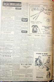 Página do jornal Unitário de junho de 1952