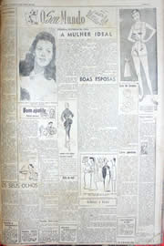Página do jornal Unitário de junho de 1952