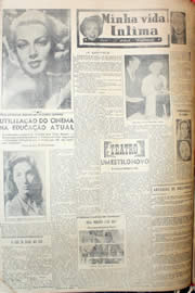 Página do jornal Unitário de junho de 1952