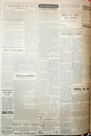 Página do jornal Unitário de junho de 1952