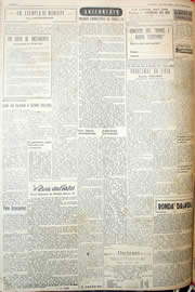 Página do jornal Unitário de junho de 1952