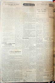 Página do jornal Unitário de junho de 1952
