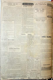 Página do jornal Unitário de junho de 1952
