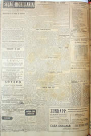 Página do jornal Unitário de junho de 1952