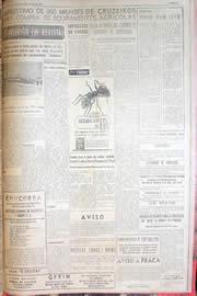 Página do jornal Unitário de junho de 1952