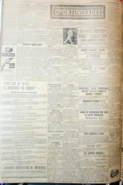 Página do jornal Unitário de junho de 1952