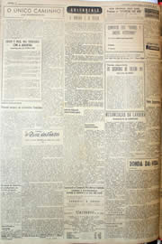 Página do jornal Unitário de junho de 1952