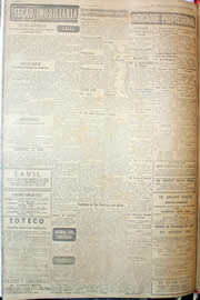 Página do jornal Unitário de junho de 1952