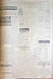 Página do jornal Unitário de junho de 1952