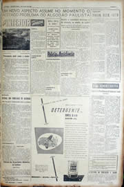 Página do jornal Unitário de julho de 1952