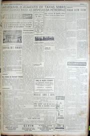 Página do jornal Unitário de julho de 1952