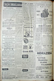 Página do jornal Unitário de julho de 1952