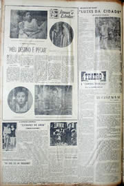 Página do jornal Unitário de julho de 1952