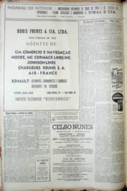Página do jornal Unitário de julho de 1952