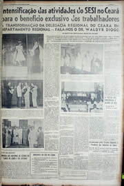 Página do jornal Unitário de julho de 1952