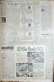 Página do jornal Unitário de julho de 1952