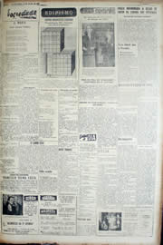 Página do jornal Unitário de julho de 1952