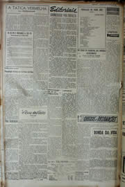Página do jornal Unitário de julho de 1952