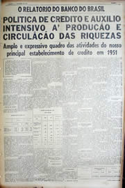 Página do jornal Unitário de julho de 1952