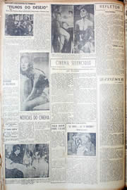 Página do jornal Unitário de julho de 1952