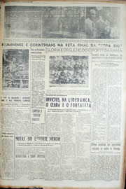 Página do jornal Unitário de julho de 1952