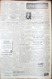 Página do jornal Unitário de julho de 1952