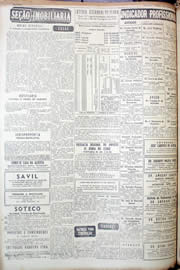 Página do jornal Unitário de agosto de 1952