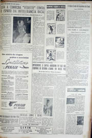 Página do jornal Unitário de agosto de 1952