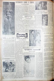 Página do jornal Unitário de agosto de 1952