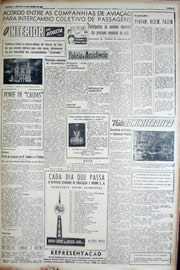 Página do jornal Unitário de agosto de 1952