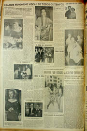 Página do jornal Unitário de fevereiro de 1954