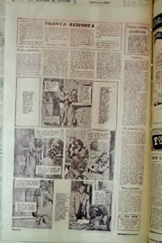 Página do jornal Unitário de fevereiro de 1954