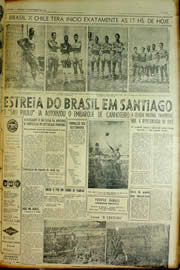 Página do jornal Unitário de fevereiro de 1954