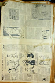 Página do jornal Unitário de março de 1954